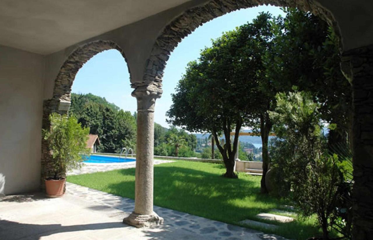 Domus Cusiana Complesso Vista Lago E Piscina Miasino Exteriér fotografie