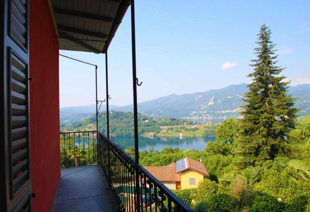 Domus Cusiana Complesso Vista Lago E Piscina Miasino Exteriér fotografie