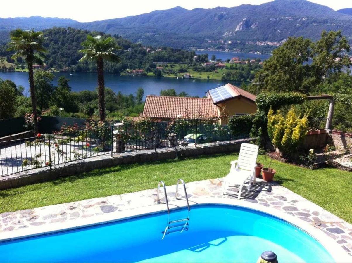 Domus Cusiana Complesso Vista Lago E Piscina Miasino Exteriér fotografie